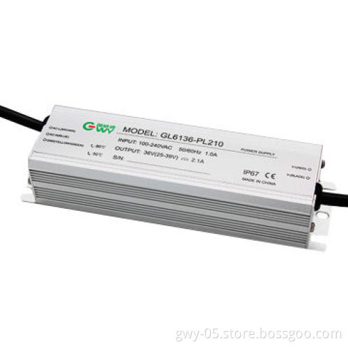 LED Power Supplies with Aluminum Case, 166*47.2*32mm